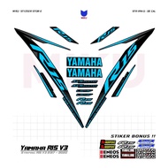 RC09b Yamaha R15 Striping Sticker Scotlite Motor Sport R15 V3 Graphic Racing Mothai Thailook Style S