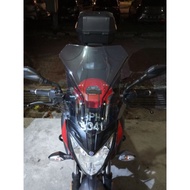 PNP modenas bajaj kawasaki pulsar ns200 ns160 naza Hyosung blade 250 650 windshield + bracket holder