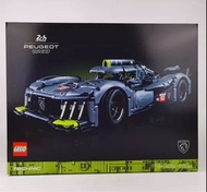 平替版LEGO 42156 Technic PEUGEOT 9X8 24H Le Mans Hybrid Hypercar