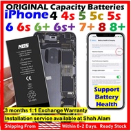 ORIGINAL NGS Battery Compatible For iPhone 4 4s / iPh 5 5c 5s / iPh 6 6s / 6+ 6s+ / iPh 7 / iP 7+ / 