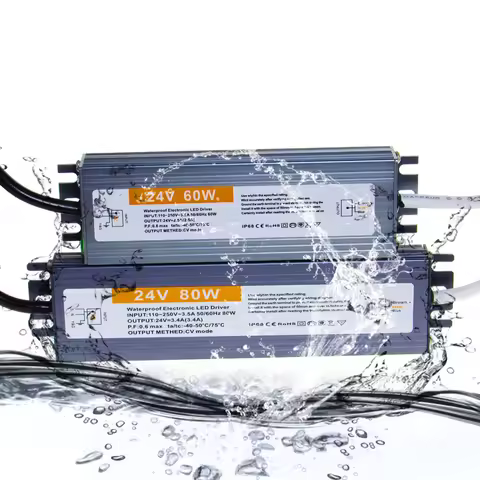 Transformer 220V To 12V 24V Power Supply 12 24 V Volt IP67 IP68 Outdoor Waterproof Lighting Transfor