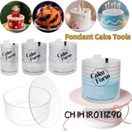 CHIHIRO11Z9D Cake Form, Retractable Acrylic Cake Ring Mold, Creativity Round DIY Mousse Cake Cake Sh