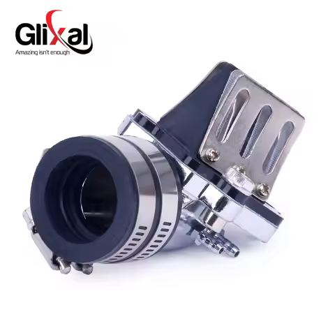 Glixal High Performance Racing Intake Manifold with Reed Valve for 1PE40QMB 2T Jog 50 3KJ Jog 90 4DM