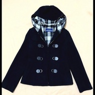 Burberry  Blue Label 黑色粗呢外套🌳