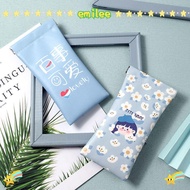 EMILEE Glasses Bag, Portable PU Leather Glasses Box, Fashion Storege  Cartoon Printed Reading Glasse