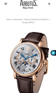 Arbutus AR912 Original Sun & Moon Phase Watch
