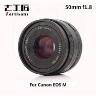 7artisan 7artisan 7 Artisan 50mm F1.8 Canon EOS M Mount Mirrorless Lens