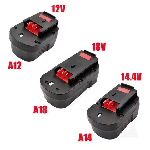 A12 A14 A18 Plastic Case Shell Box Housings For Black Decker 12V 14.4V 18V NI-CD NI-MH Battery FS120