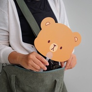 Milk Mocha Bear Hand Fan - Mocha