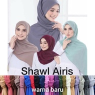 [BORONG 10/20 PCS] Borong Tudung Shawl Chiffon Airis
