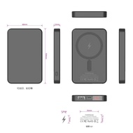Magsafe Magnetic Fast Charging Power Bank Magnetic 15W Fast Charging 22.5W Power Bank yyy6.15