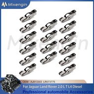 16PCS Engine Parts Rocker Arm For 2015- 2.0 L T L4 Diesel Jaguar Land Rover 204DTA 204DTY 204DTD AJ2
