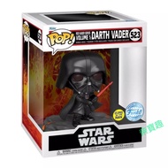 Chai Baoqu FUNKO POP 523 Black Samurai Darth Vice Luminous Version International Stickers Red Lights