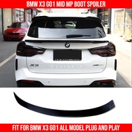 BMW X3 G01MP Rear trunk spoiler boot mid spoiler wing bmw X3 accessories G01auto parts Car decoratio