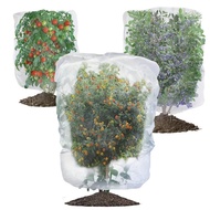 1pc Fruit And Plant Protective Bag With Drawstring, Garden Net Plant Cover In 3 Sizes (70*100cm/2.3*