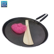 MAHENDRAA Heavy Duty Non-Stick Dosa Tawa 5mm 29cm Thosai Capati Dosa Pan