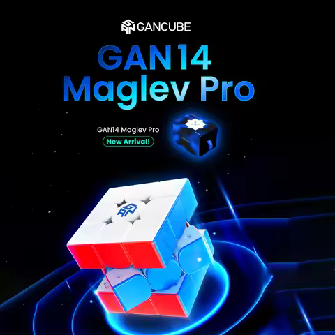 【JudyCube】GAN 14 Maglev Pro UV Magnetic Speed Cube 3x3 Professional Gan14 Speedcube Puzzle Toys Gan1