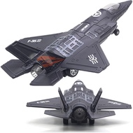 OTONOPI Fighter Military Aircraft Model F-35 Aircraft Army Air Force Alloy Pull Back Bomber Attack A