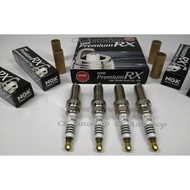 Japan NGK Premium RX Spark Plug for Peugeot 308 1.6L EP6DT Turbo Charged Engine (9/2007 ~) 4pcs/set,