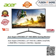 Acer Aopen Gaming Monitor 27HC5RZ1 (Curved / 27'' / VA / 280Hz / 250 nits / Freesync / Vase Mount / 