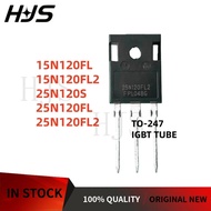 5Pcs/lot  25N120FL2 15N120FL2 15N120FL 25N120FL 25N120S TO-247 IGBT tube In Stock mos chip ic NKX9