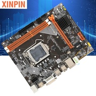 xinpin LGA 1155 Computer Motherboard  H61 DDR3 Desktop Gaming NVME/SATA PCIE USB2.0 SATA2.0 Network 