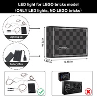new (Not the Building Blocks) LED Light For Lego 76252 Batcave Shadow Box Light Up your Model Decora