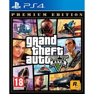 【PS4 New CD】Gta V Gta 5 Gta5 Gran Theft Auto V 5【Premium Edition】 (PS4 Game)