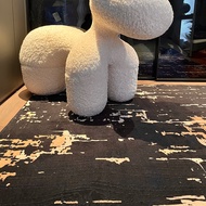 [4Waterproof and Stain-Resistant Floor Mat]Light Luxury High-End Living Room Large Carpet | Wipeable