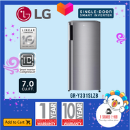 LG Single Door Smart Inverter Refrigerator 7 cu. ft. (GR-Y331SLZB)