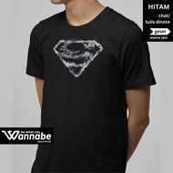 Man of Steel Superhero T-Shirt for Adults S–7XL Jumbo BIG Size & Children Ages 2-13 Years – Premium 