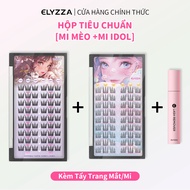 Mi Giả Yêu Tinh Thỏ(LC Cong 10-12mm) ELYZZA Lông Mi Giả Puppy Anime(C Cong 10-13mm)& Nối Mi Móng Vuố