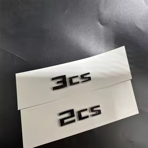 3D ABS Car Sticker Competition Logo Badge Emblem Decals For M3 M4 M2 M4CS Auto Accessories
