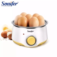 Sonifer  Hot Selling Stainless Steel Multi-Function Cooker Mini Steamer Double Layer Egg Boiler Electric SF-1502