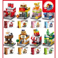 Toytopia Bricks Building Block Bricks Street Building View Shop Series 6 Series For Girls and Boys