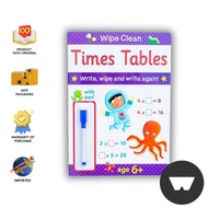 Brownwatson - Wipe Clean With Pen 6+: Times Tables