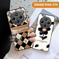 Softcase poco C75 - Case Glass Xiaomi poco C75 - Casing poco C75 - Silicone poco C75 [314H]