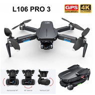 L106 Pro 3 Drone 5G WIFI FPV Foldable GPS RC Quadcopter with 4K Camera 3-Axis Gimbal Professional Br