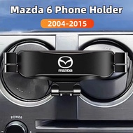 Mazda Car Mobile Phone Holder Car Phone Holder for Mazda 6 2004 2005 2006 2007 2008 2009 2010 2011 2012 2013 2014 2015 Accessories Gravity Phone Holder