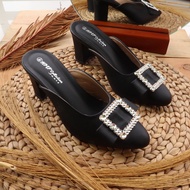 HMF Hyfly Heel Mule Women Acc Square Heels for Women Heels