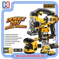 DEWALT 20V COMBO DCD805M2T-B1+DCS331N+ DCW210N+DCW600N+DCF809N [4.0AHX3+DCB115]