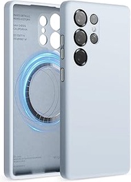elago Compatible with Samsung Galaxy S25 Ultra Case, Magnetic Silicone Case, Compatible with MagSafe
