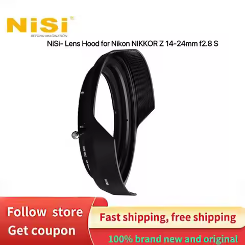 NiSi 112mm NC UV Filter for Nikon Z 14-24mm F/2.8 S HD Optical Glass with Knurled Brass Frame Compat