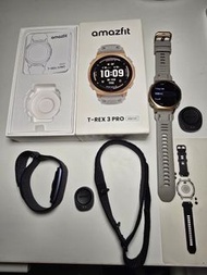 Amazfit T-Rex 3 Pro 44mm 智能手錶 連 Helio Strap