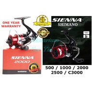 SHIMANO SIENNA FG JAPAN BRAND SPINNING FISHING REEL500 / 1000 / 2000 / 2500 / C3000 /4000