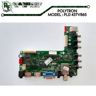 MB TV LED POLYTRON PLD 43TV865 Mainboard tv led polytron pld43tv865