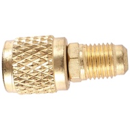 Adapter Cable Hose Connector R22 R134A to R32 R410A Size 1/4 inch to 5/16 inch Air Conditioner Fluoride Tube Adapter