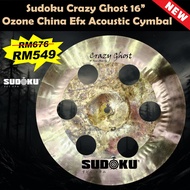 Sudoku Crazy Ghost 16" Ozone CHINA EFX Acoustic Cymbal