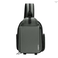 ღCwatcun D107 Photography Camera Bag Camera Backpack Waterproof Camera Shoulder Bag with Side Pocket 10.9in Tablet Compartment Tripod Holder for DSLR Cameras