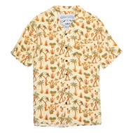 POLER ALOHA SHIRT 夏威夷衫 柔軟涼感嫘縈襯衫 沙漠綠洲米色